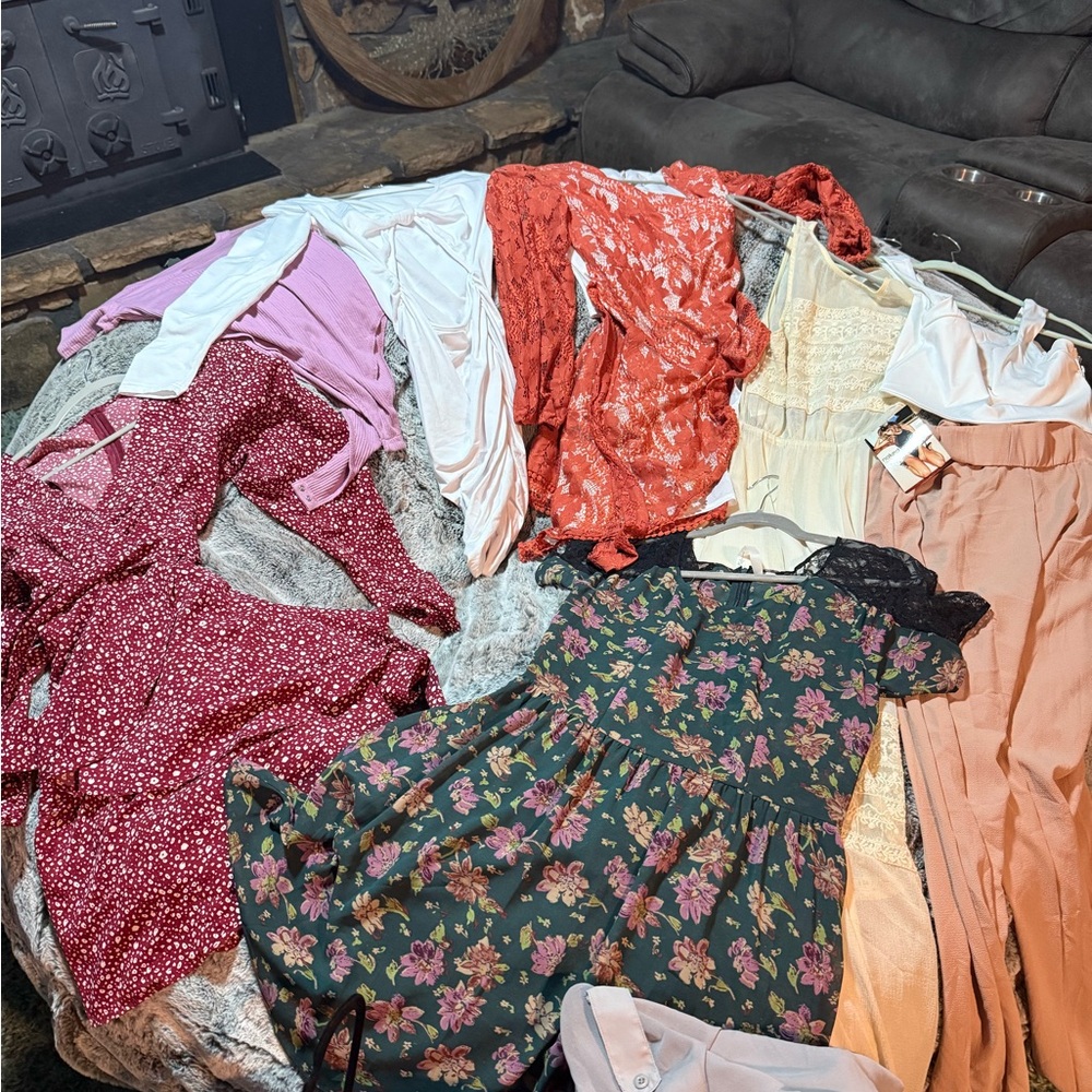 Floral and Solid Dresses Collection